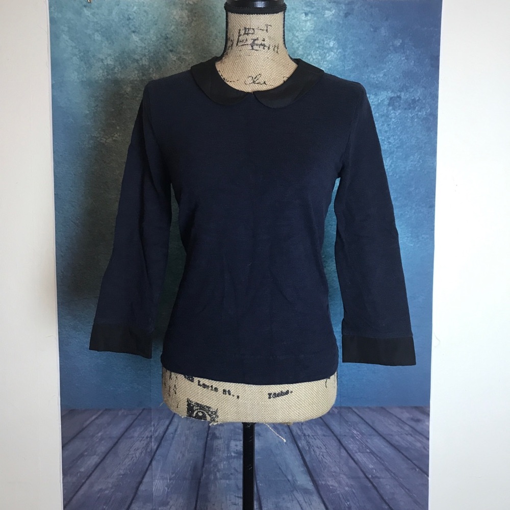 J crew cute tops black size s